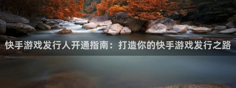 新城平台登录入口官网查询：快手游戏发行人开通指南：打造你的快手游戏发行之路